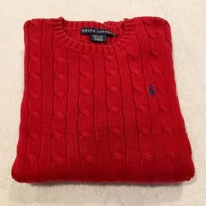 Ralph Lauren Cable Knit Crew